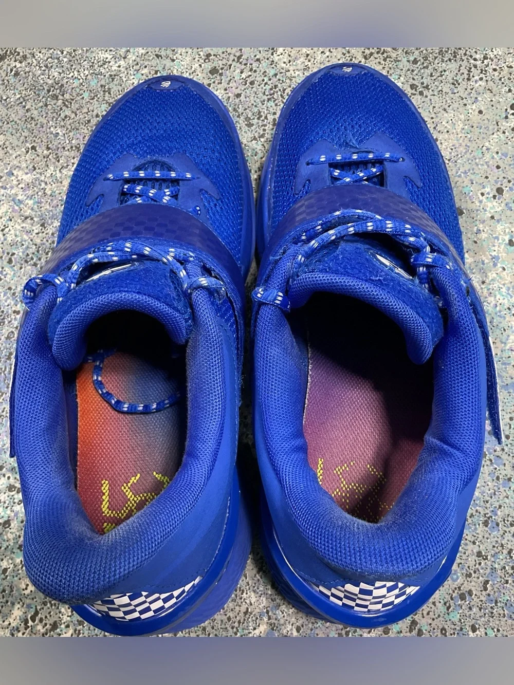 Under Armour Curry Fox 1 Lexington Kentucky Wildcats Men’s 11 Basketball Shoes